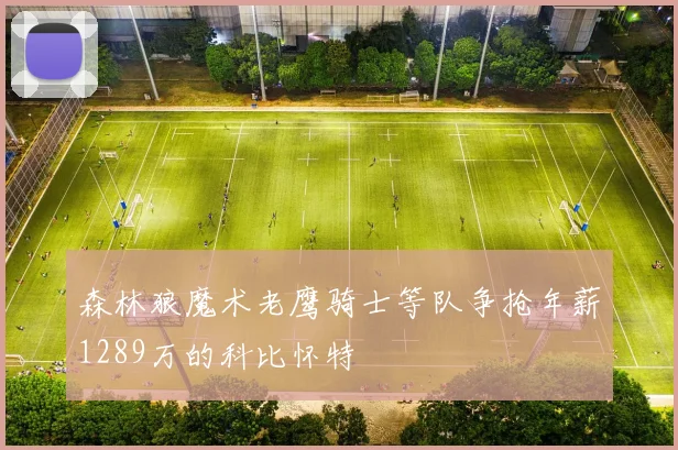 森林狼魔术老鹰骑士等队争抢年薪1289万的科比怀特